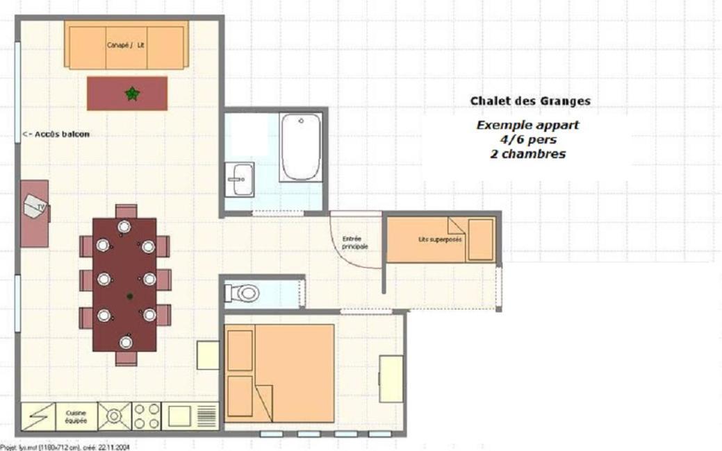 Résidence Chalet des Granges Samoëns Esterno foto